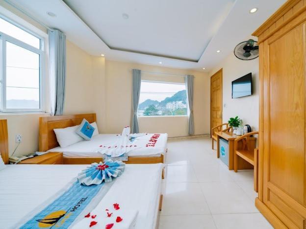 Lang Chai Hotel Dong Khe Sau Bagian luar foto