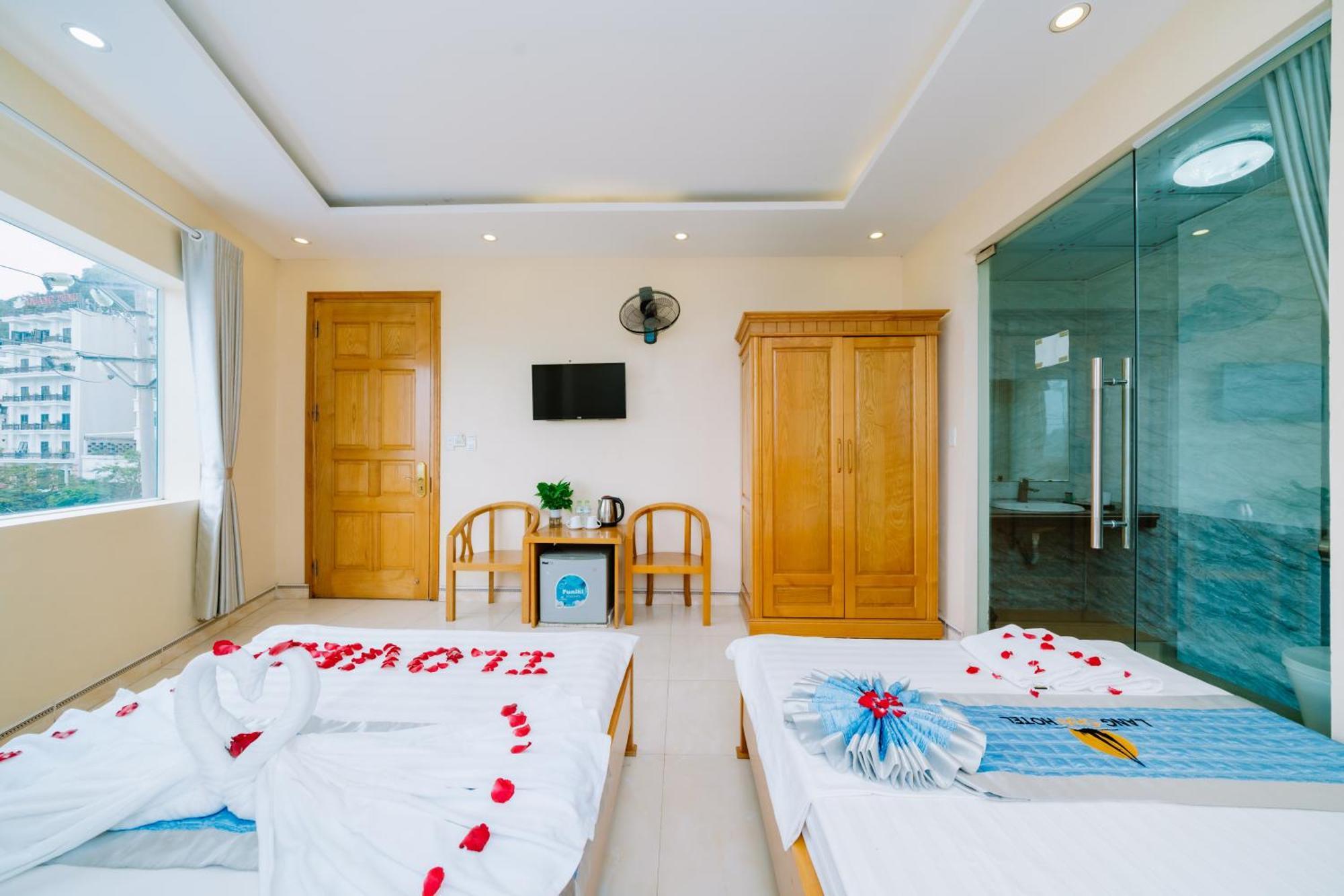 Lang Chai Hotel Dong Khe Sau Bagian luar foto